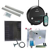 Premium solar fence kit - Complete security box + Smart energizer 1 J, solar panel 40 W